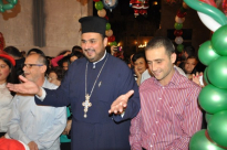  بالفيديو: افتتاح البزار السنوي بمناسبة أعياد الميلاد في مخازن كنيسة الخضر بيافا 